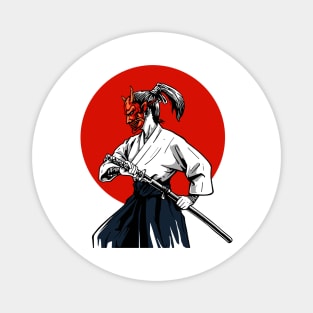 Blue Eye Samurai Magnet